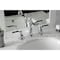 Kingston Brass KS1971KL Widespread Bathroom Faucet with Brass Pop-Up, Polished Chrome KS1971KL - alternate 4